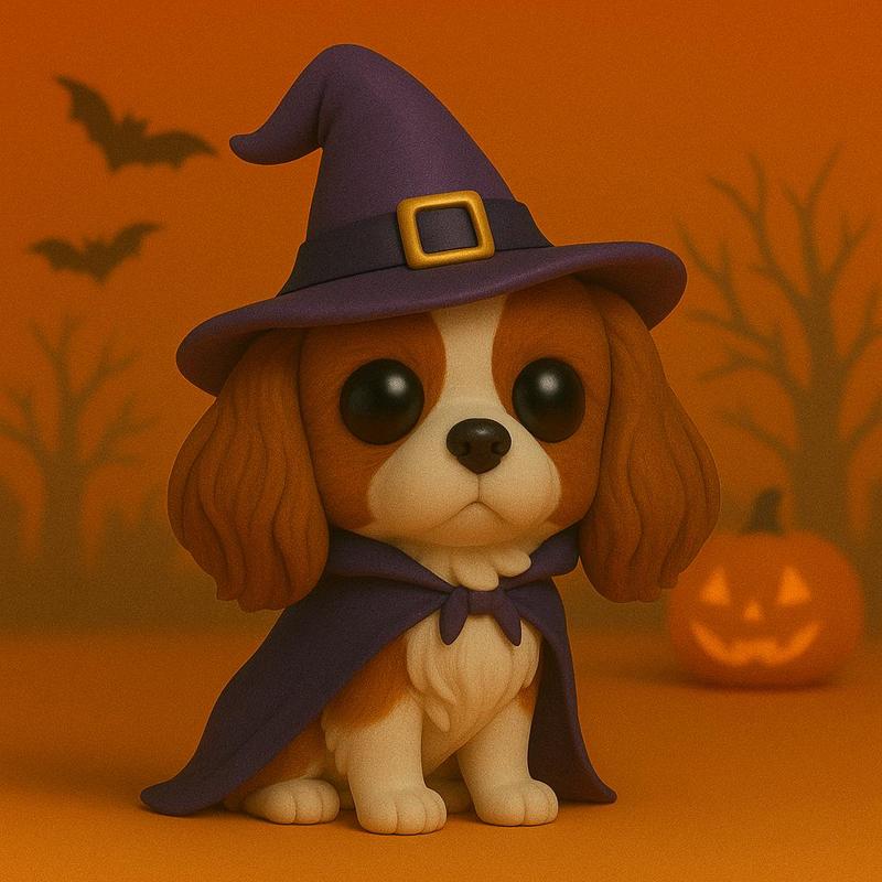 Cavalier Halloween Sorcerer POP -STL