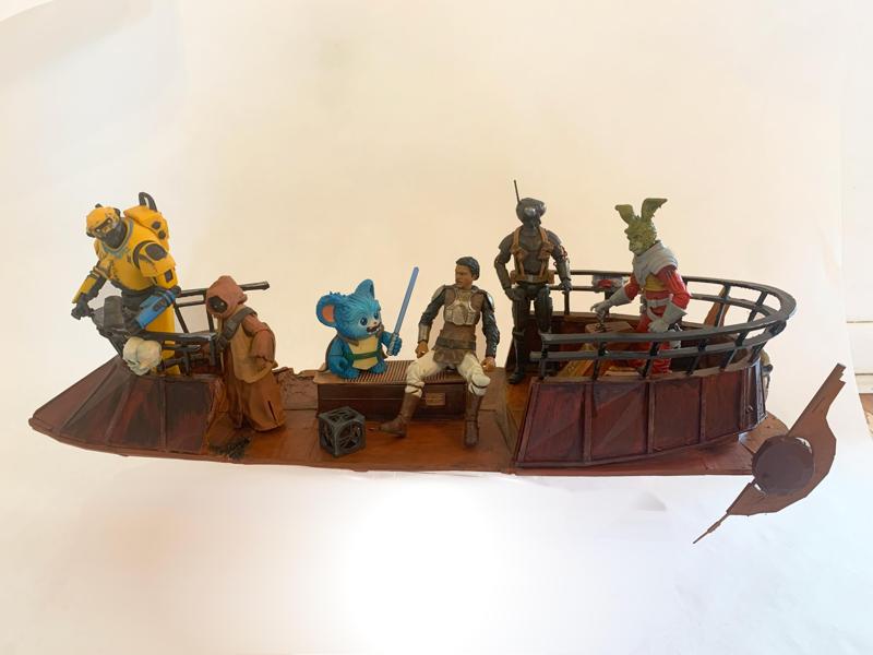 Star Wars Black scale Skiff