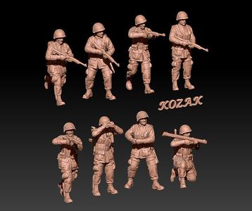 ww2 us paratroopers set 1