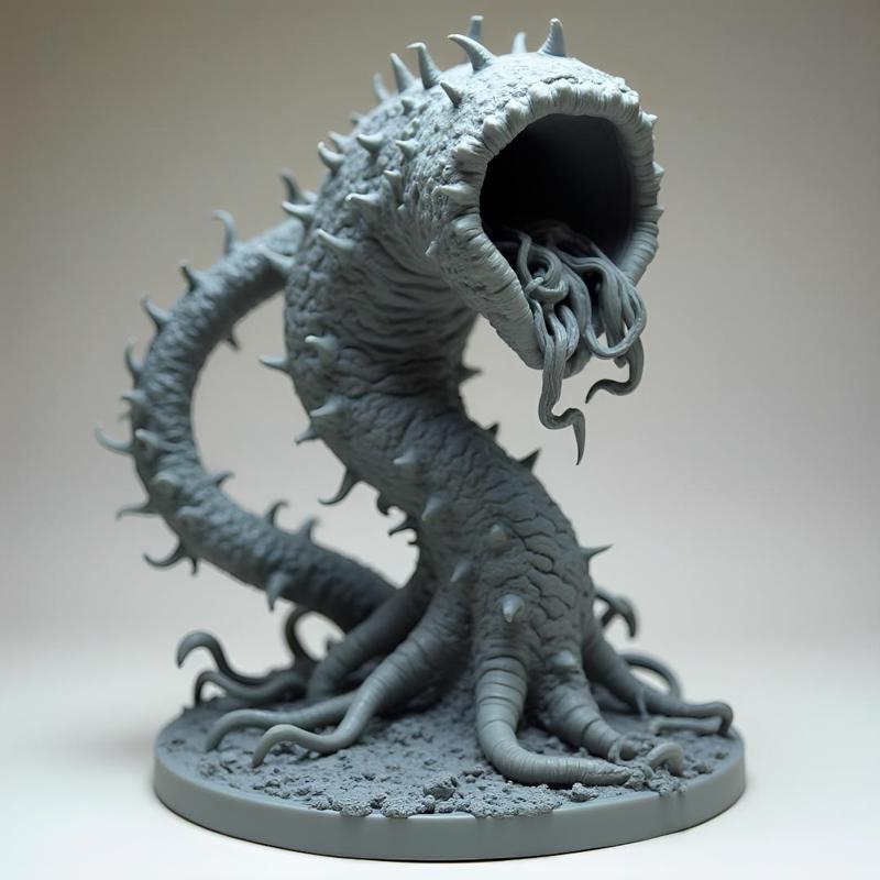 The Spinefiend: 32mm Fantasy Monster