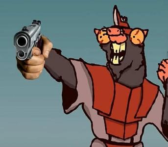 Rat with a Gat