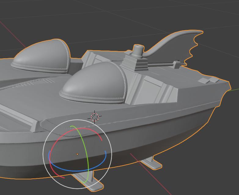 BATMAN - BAT BOAT 66