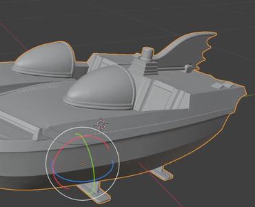 BATMAN - BAT BOAT 66