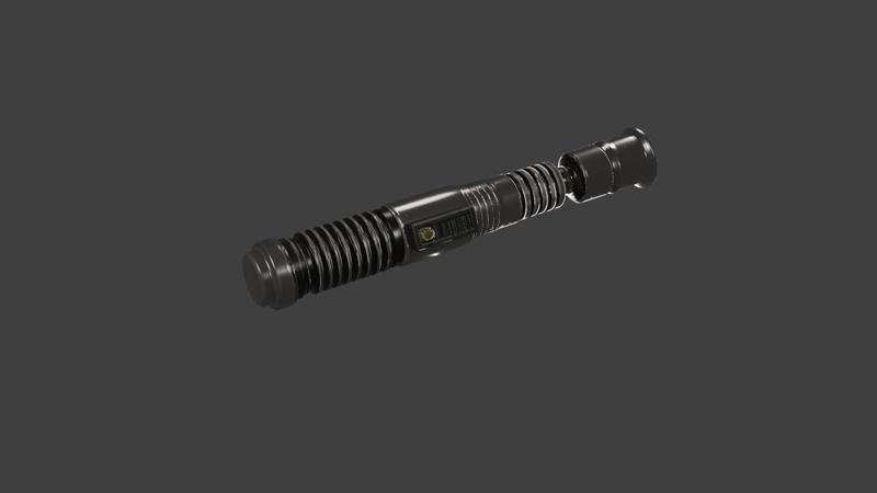 Sith style lightsaber