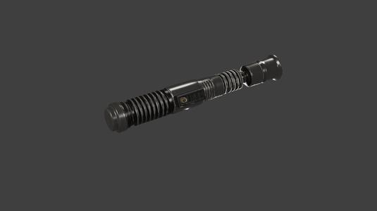 Sith style lightsaber