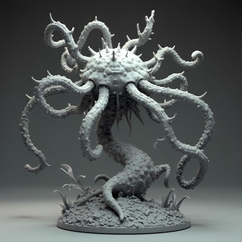 Blight Horror - 32mm Fantasy Miniature