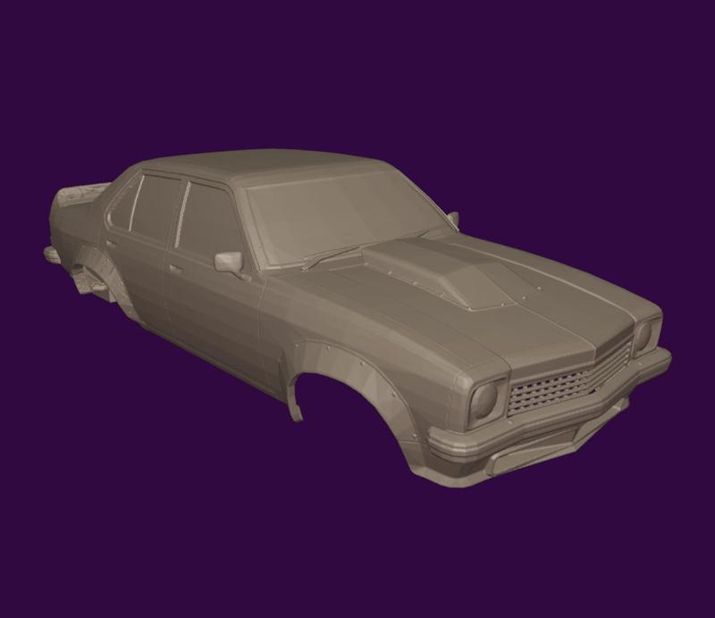 RC BODY LH TORANA HOLDEN SLR 5000 3D STL PRINT