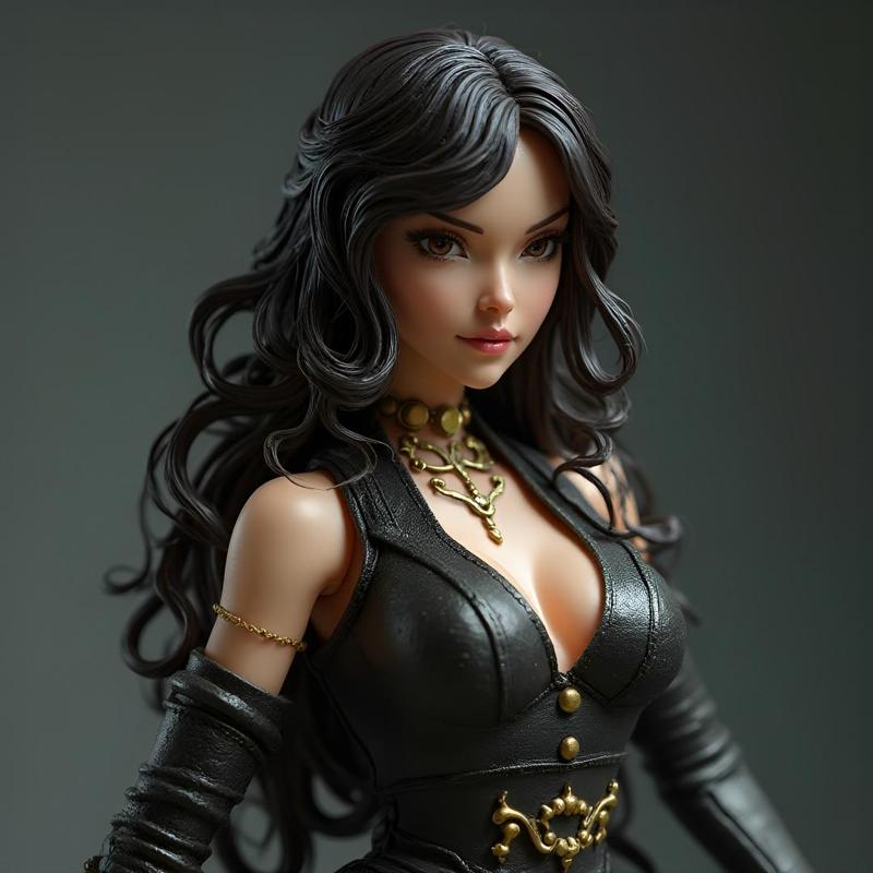 Dark Sorceress Miniature