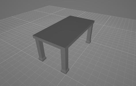 Very-Low-Poly-Table