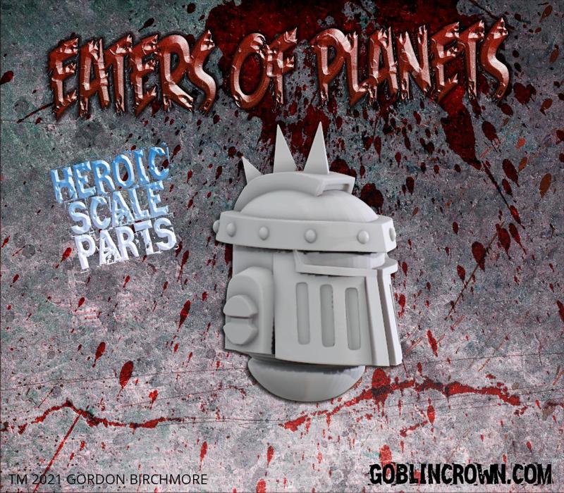 Eaters of Planets Grill Helm with spikes