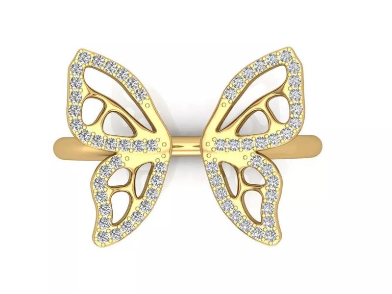 Butterfly ring
