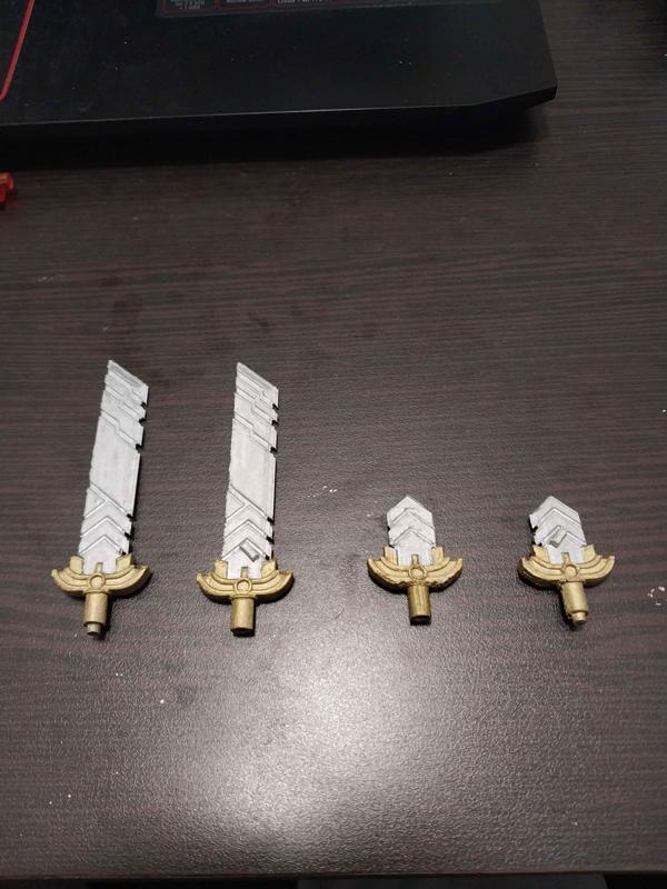 Dual swords for studio series Sentinel Prime