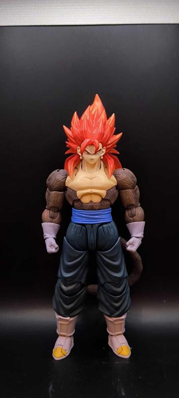 Super Saiyan 4 Vegetto Vegito Vegito hair