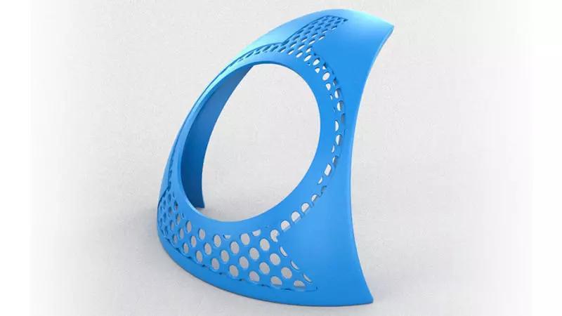 Hemilens plastic ring