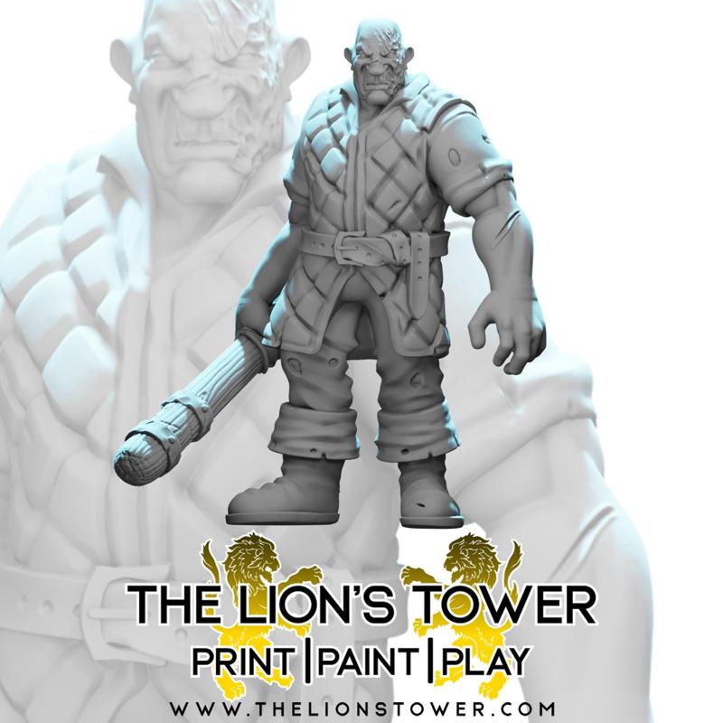 Mortlock Vanthampur (32mm scale, Pre-supported Miniature)