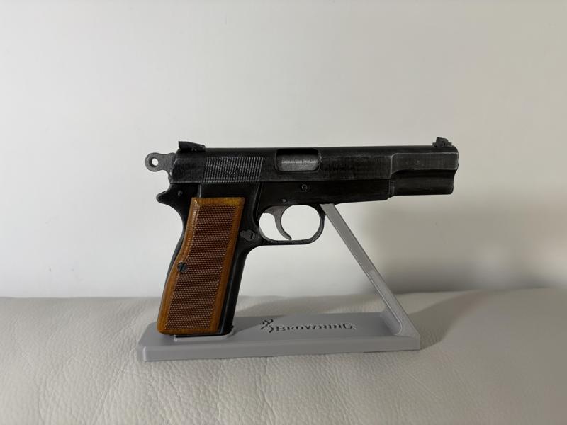 Browning HP – Highly Detailed 3D Printable Prop Model