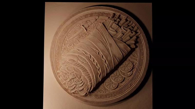 Shawarma CNC 3d Print High Relief Sand Casting