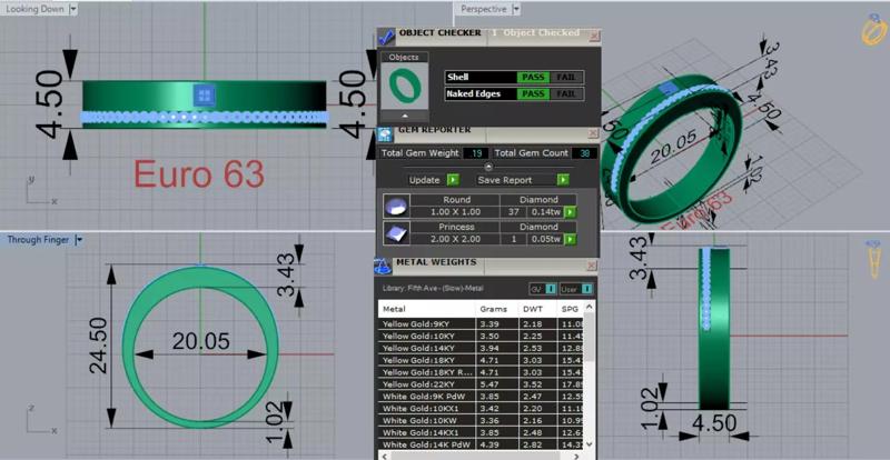 Men White Gold Ring Princess Cut Diamond Brilliants Model mr0252
