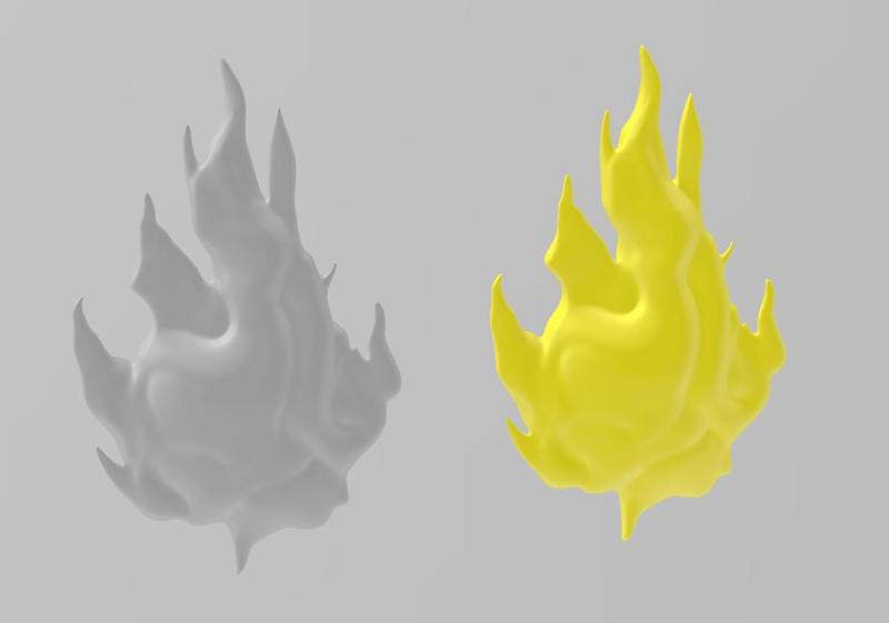 Hololive - Elizabeth Rose Bloodflame flame piece