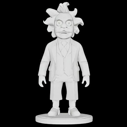 Stylized Rick Sanchez Figure