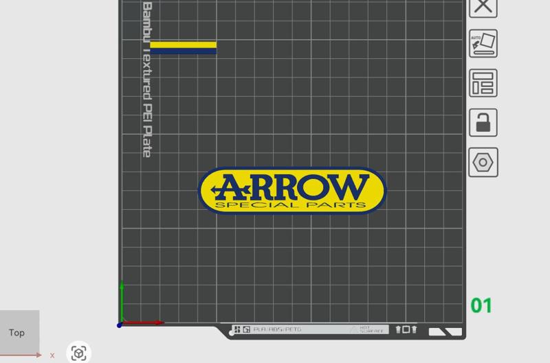 arrow logo exhaust marmitta