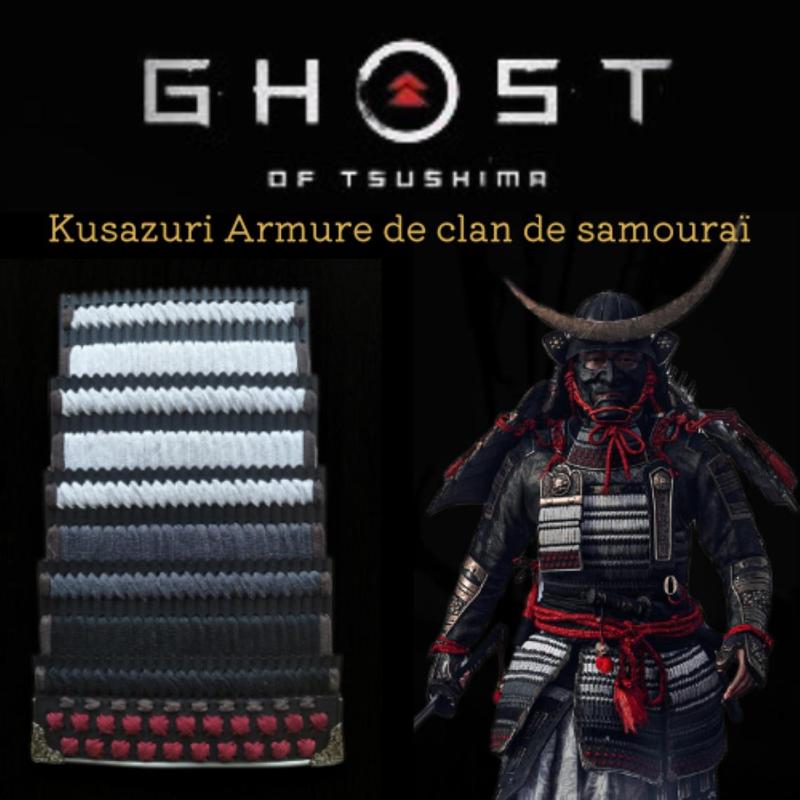 Ghost of Tsushima Kusazuri samurai clan armor
