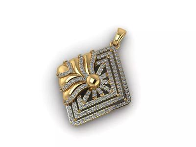 Women Pendant Ready STL 3DM Models Womens Necklace Lightweight