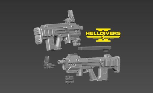 MP-98 Knight HELLDIVERS 2