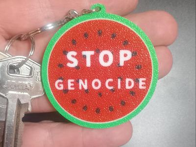 Palestine Keychain
