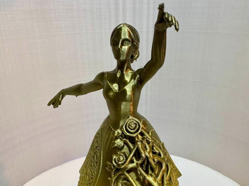 The Silent Masquerade Dancer