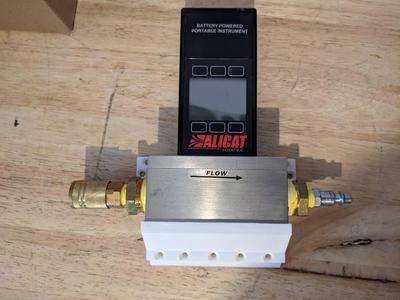 Alicat Scientific Flow meter wall mount