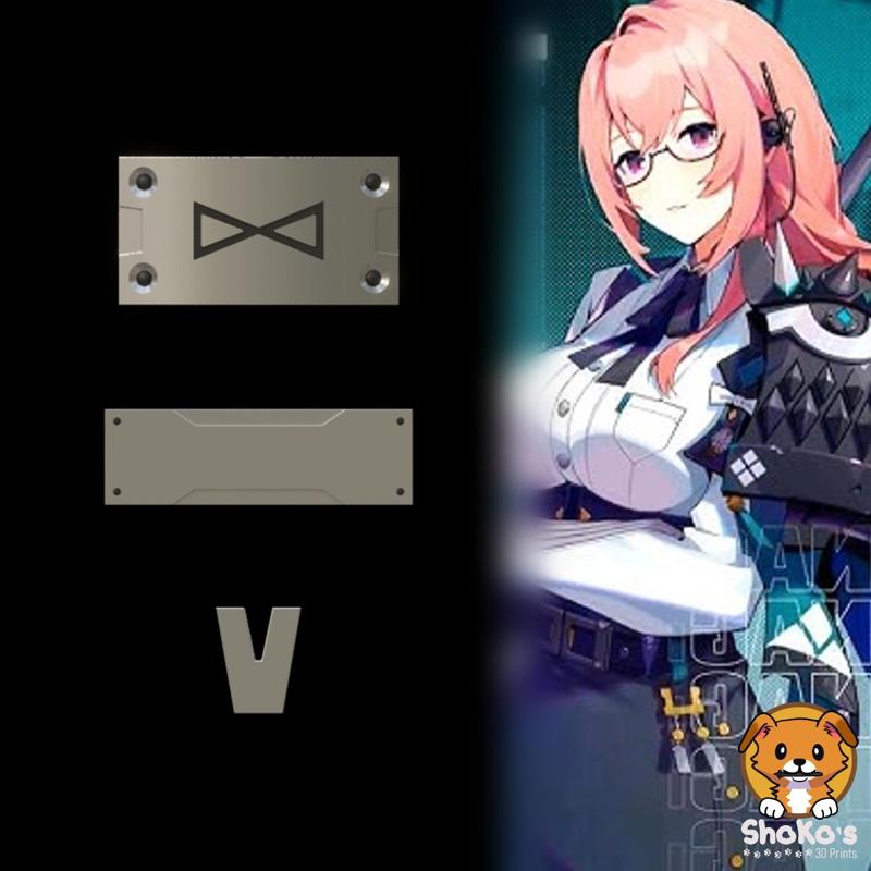 Tsukishiro Yanagi - Bracelet and Gloves Accesories - Zenless Zone Zero ZZZ Cosplay