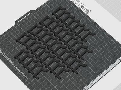 Universal Base Hook for 1 Inch Pegboard