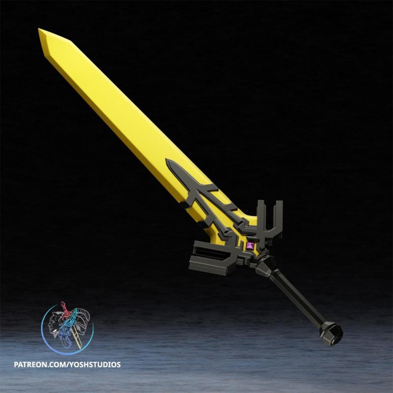Magik Rivals Sword 3D Printer STL File