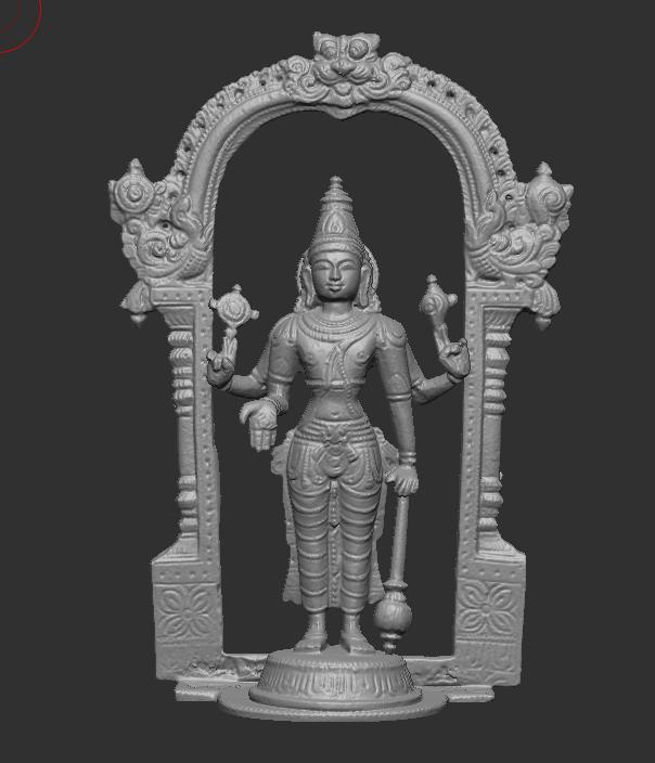 LORD PERUMAL (VINTAGE ) MURTI HIGH DETAIL