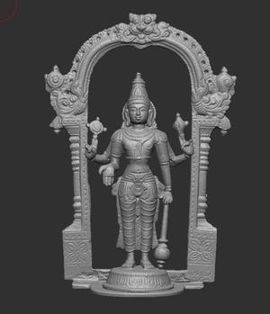 LORD PERUMAL (VINTAGE ) MURTI HIGH DETAIL