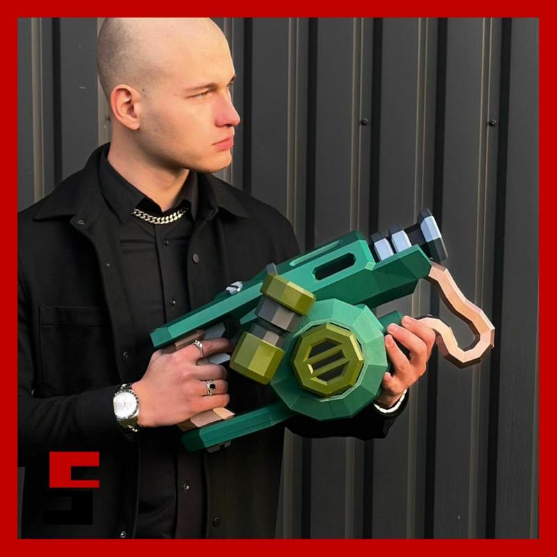 Deep Rock Galactic Grappling Hook Gun Weapon DRG