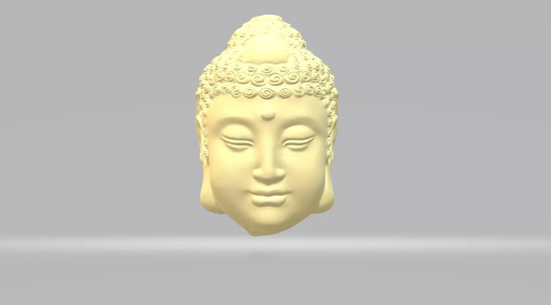 Buddha And Devil Head