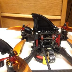 Carbix zero Turtlefin and vtx antenna mount