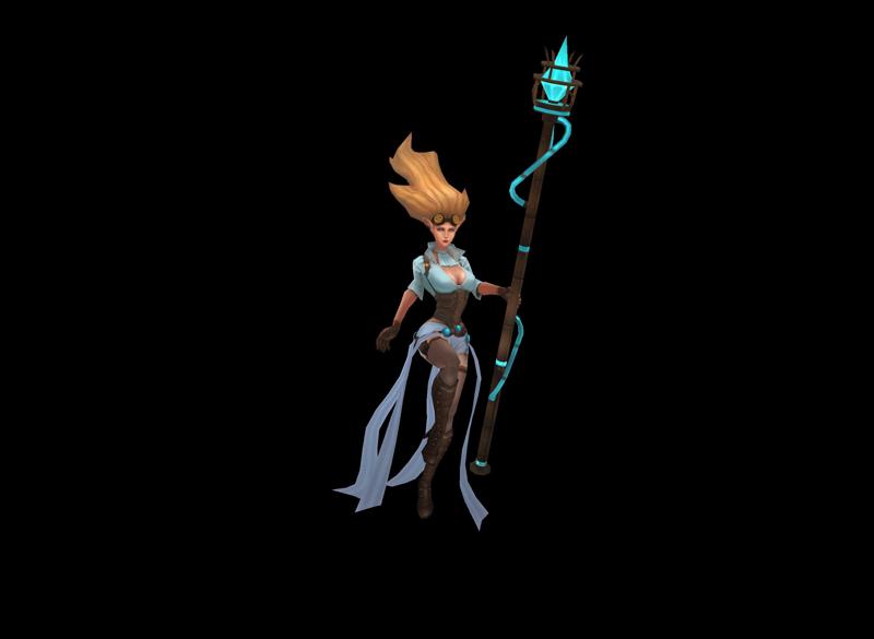 Hextech Janna League of Legends 3D print model