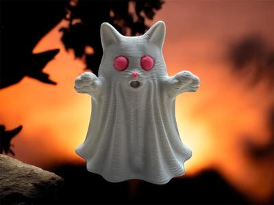Ghostly Boo Cat