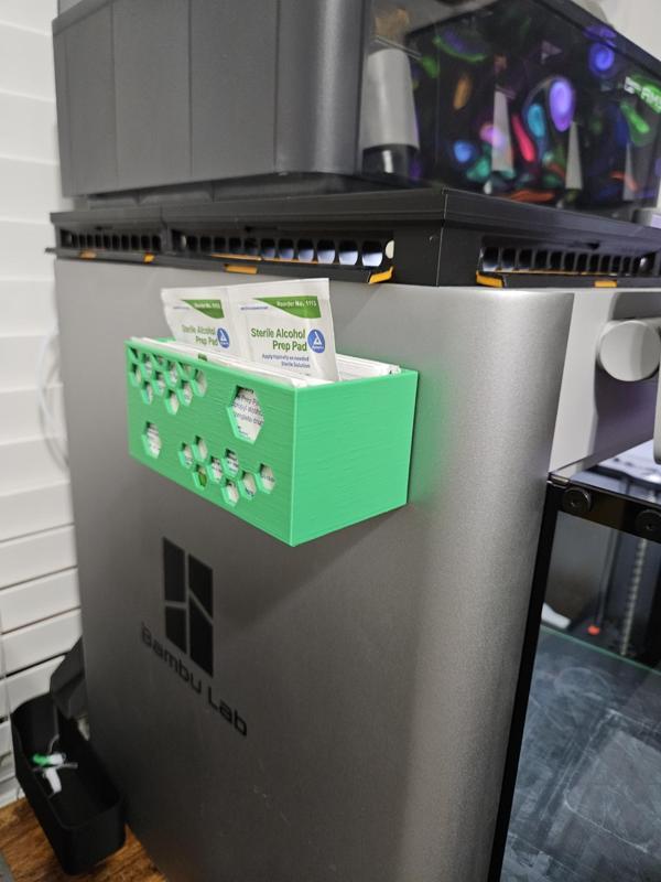 Magnetic IPA Pad Box