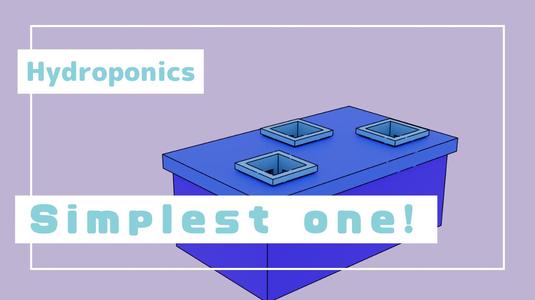 Hydroponics simple kit