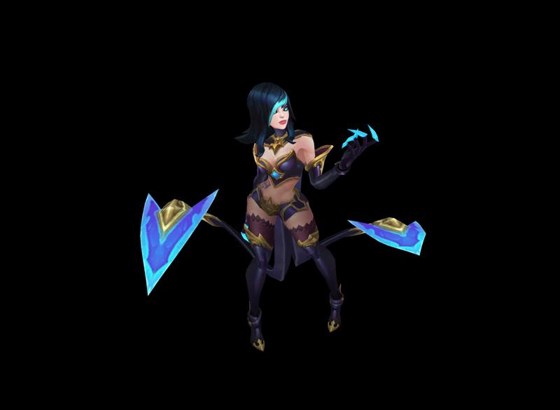 Shadow Evelynn League of Legends 3D print model
