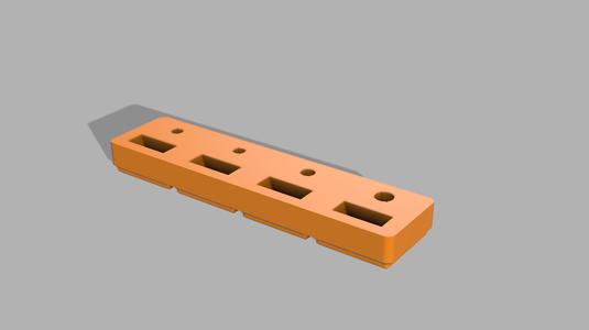 Gridfinity Metric Thread Cutter Holder