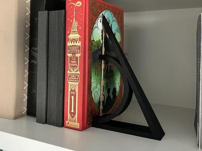 Deathly Hallows Bookend – Inspired by Harry Potter