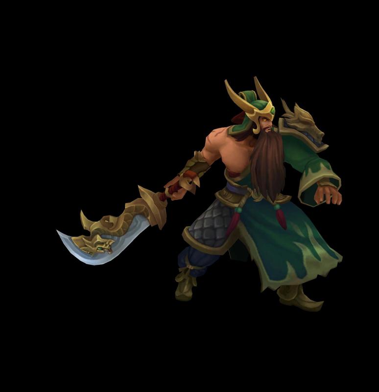 Warring Kingdoms Tryndamere League of Legends 3D print model