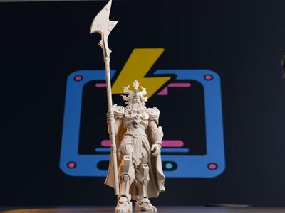 Mecha Zeus - God of Lightning
