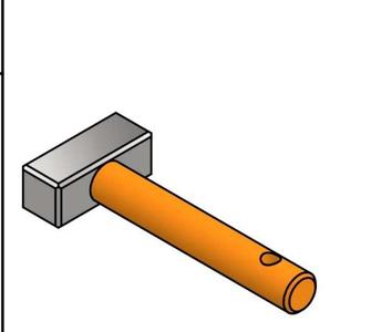 Key ring hammer