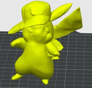 Pikachu with cap
